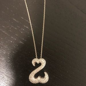 Kay Jewlers Double Heart Necklace